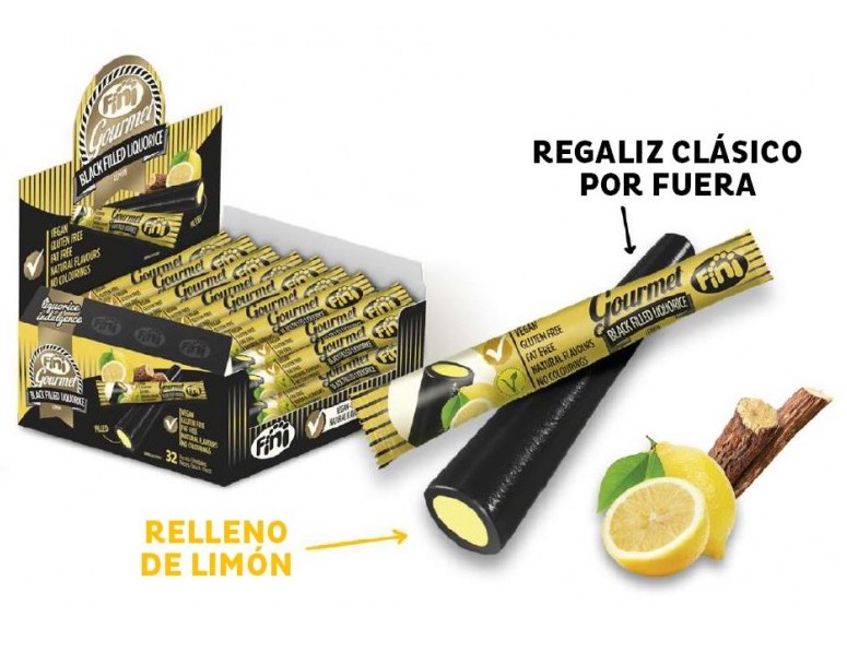 regaliz-fini-gourmet-black-limon-32-unidades