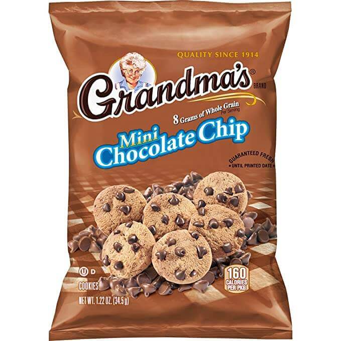 Paquete de galletas de chocolate La Abuela Grandma's