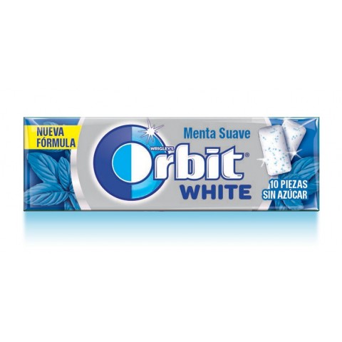 Chicles Orbit White Menta suave 30u.
