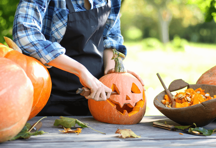 Cómo decorar una calabaza en Halloween