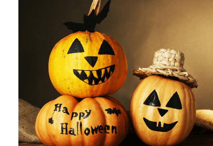 Como decorar una calabaza en halloween